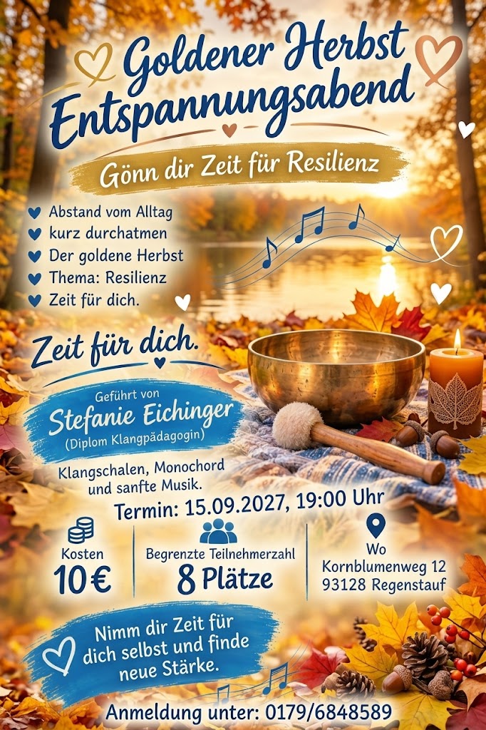 Mama-Entspannungsabend 15.09.2027 19 Uhr